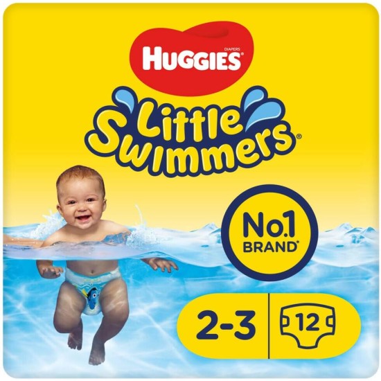 Huggies Little Swimmers Size 2-3 3-8kg 12 Pack Huggies Little Swimmers Size 2-3 3-8kg 12 Pack