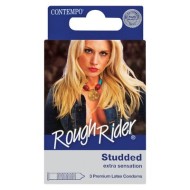 Contempo Rough Rider Condoms 3 Pack