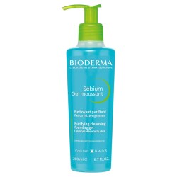 Bioderma Sébium Foaming Gel Wash 200ml Bioderma Sébium Foaming Gel Wash 200ml