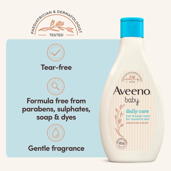 Aveeno Baby Daily Care Hair and Body Wash 400ml Aveeno Baby Daily Care Hair and Body Wash 400ml