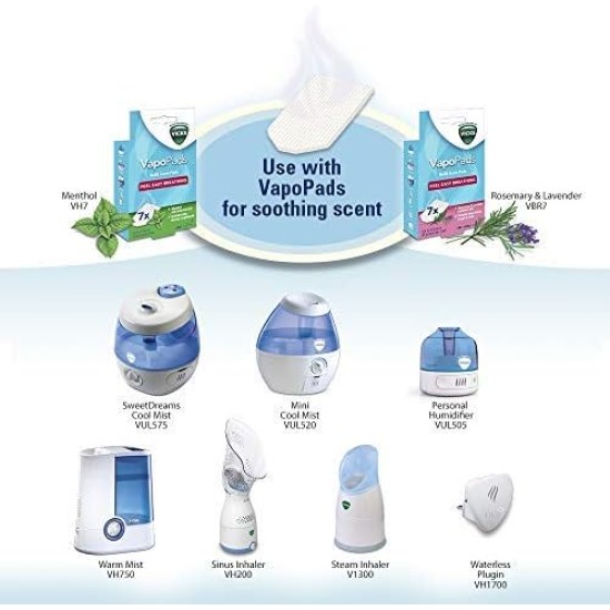Vicks VapoPads Menthol 7 Scented pads