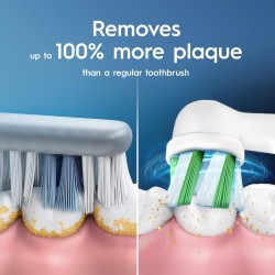 Oral-B Pro Series 1 Cross Action Electric Toothbrush Pink Brush