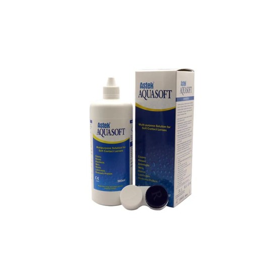 Astek Aquasoft Contact Lens Solution
