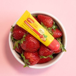 Carmex Strawberry Moisturizing Lip Balm Tube Spf15 10g Carmex Strawberry Moisturizing Lip Balm Tube Spf15 10g