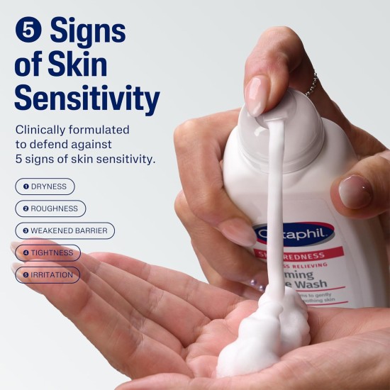 Cetaphil Redness Relieving Foaming Face Wash 237ml