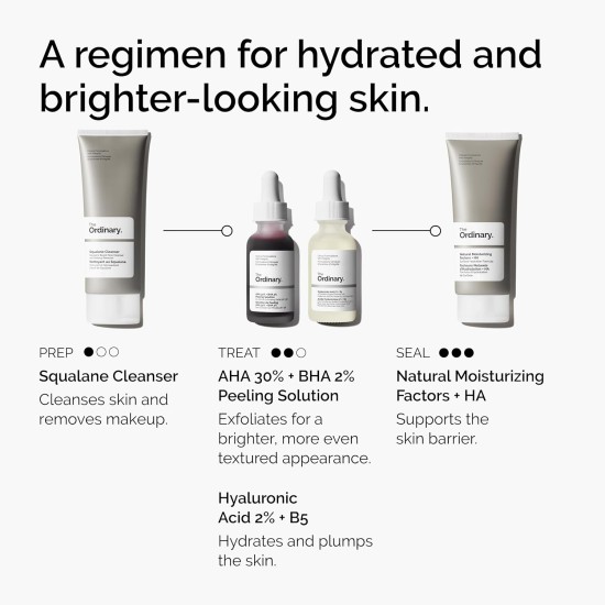 The Ordinary AHA 30% + BHA 2% Peeling Solution 30ml The Ordinary AHA 30% + BHA 2% Peeling Solution 30ml