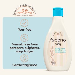Aveeno Baby Daily Care Hair And Body Wash 400ml Aveeno Baby Daily Care Hair And Body Wash 400ml