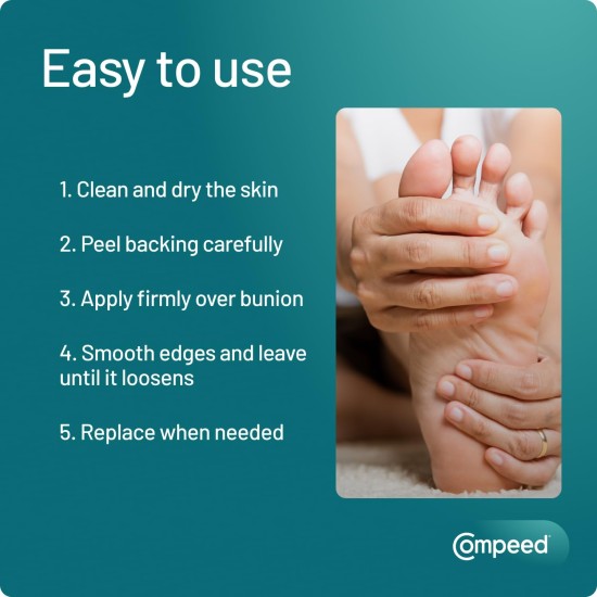 Compeed Medium Bunion 5 Plasters Compeed Medium Bunion 5 Plasters