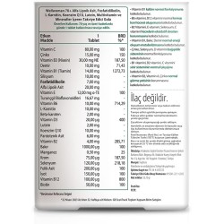 Vitabiotics Wellwoman 70+Years 30 Tablets