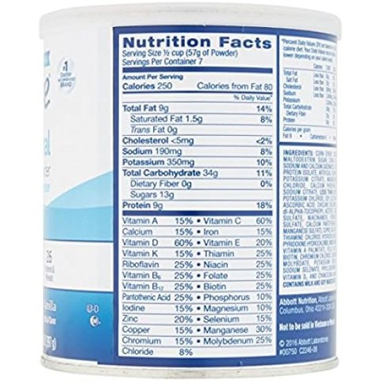 Ensure Vanilla Milk Powder 400g Ensure Vanilla Milk Powder 400g