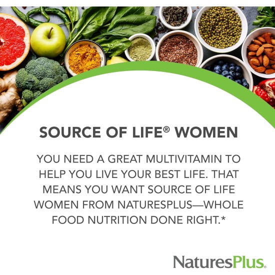 Natures Plus Source of Life Women 60 Vegetarian Tablets Natures Plus Source of Life Women 60 Vegetarian Tablets