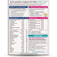 Vitabiotics Wellman Plus Omega 3.6.9 Health And Vitality 56 Tablets