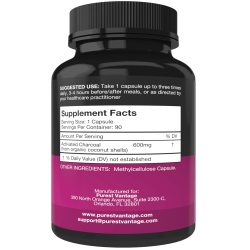 Purest Vantage Activated Charcoal 