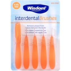 Wisdom Interdental 0.45mm 10 Pack