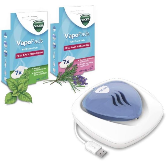 Vicks VH1800EU Portable Waterless Diffuser 200g Vicks VH1800EU Portable Waterless Diffuser 200g