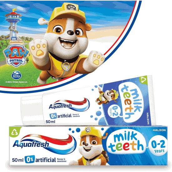 Aquafresh Milk Teeth Toothpaste 0-2 Years 50g