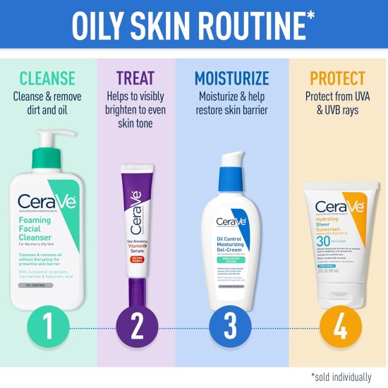 Cerave Hydrating Sheer Sunscreen Broad Spectrum SPF 30