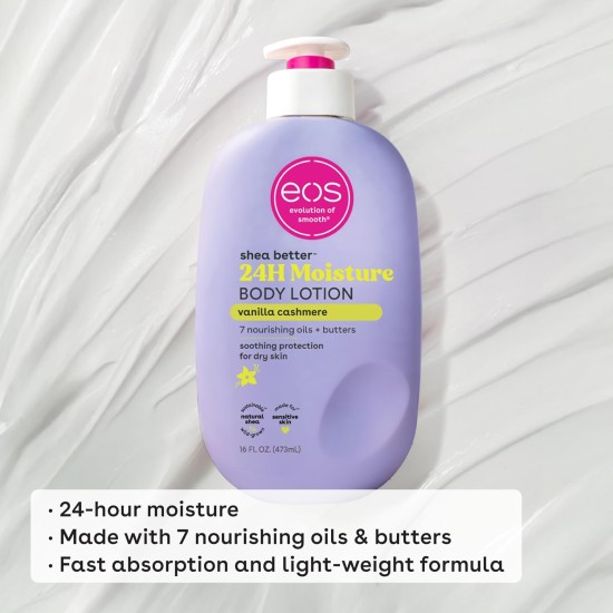 EOS Shea Better Moisture Body Lotion - Vanilla Cashmere