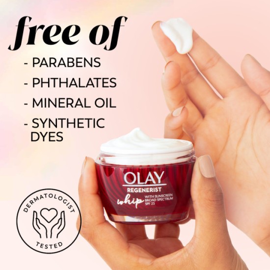 Olay Regenerist Whip Active Moisturizer With Sunscreen Spf25 1.7oz Olay Regenerist Whip Active Moisturizer With Sunscreen Spf25 1.7oz