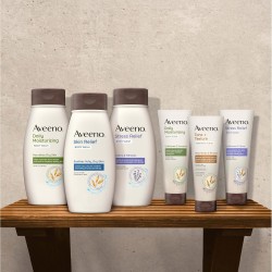 Aveeno Stress Relief Body Wash With Lavender And Chamomile 532ml Aveeno Stress Relief Body Wash With Lavender And Chamomile 532ml