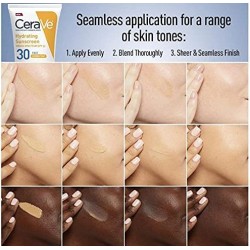 CeraVe Hydrating Mineral Sunscreen Spf 30 Tint 50ml
