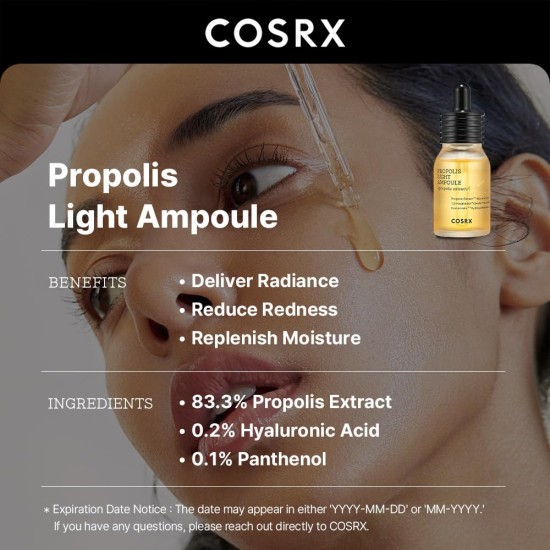 COSRX Full Propolis Light Ampoule with 73.5% Propolis Extract 30ml