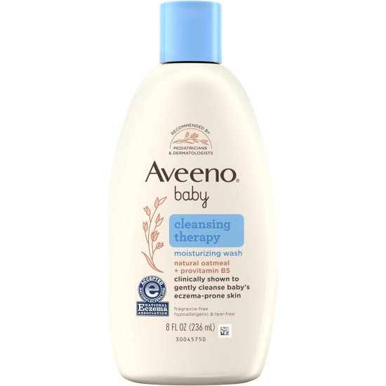 Aveeno Baby Cleansing Therapy Moisturizing Baby Body Wash 236ml