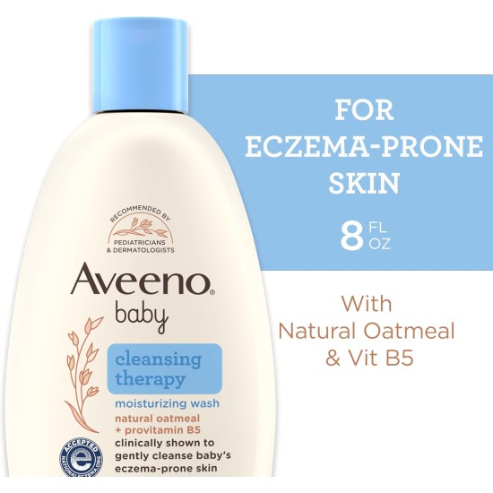 Aveeno Baby Cleansing Therapy Moisturizing Baby Body Wash 236ml