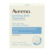 Aveeno Soothing Bath Treatment With Natural Oatmeal 42g