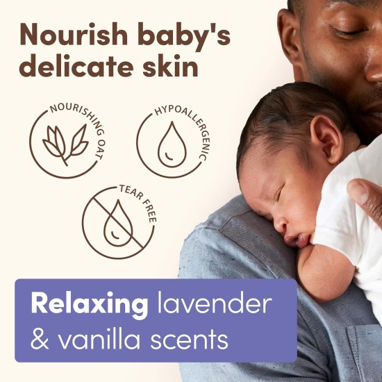 Aveeno Baby Calming Comfort Bath with Relaxing Lavender & Vanilla Scents 532ml Aveeno Baby Calming Comfort Bath with Relaxing Lavender & Vanilla Scents 532ml